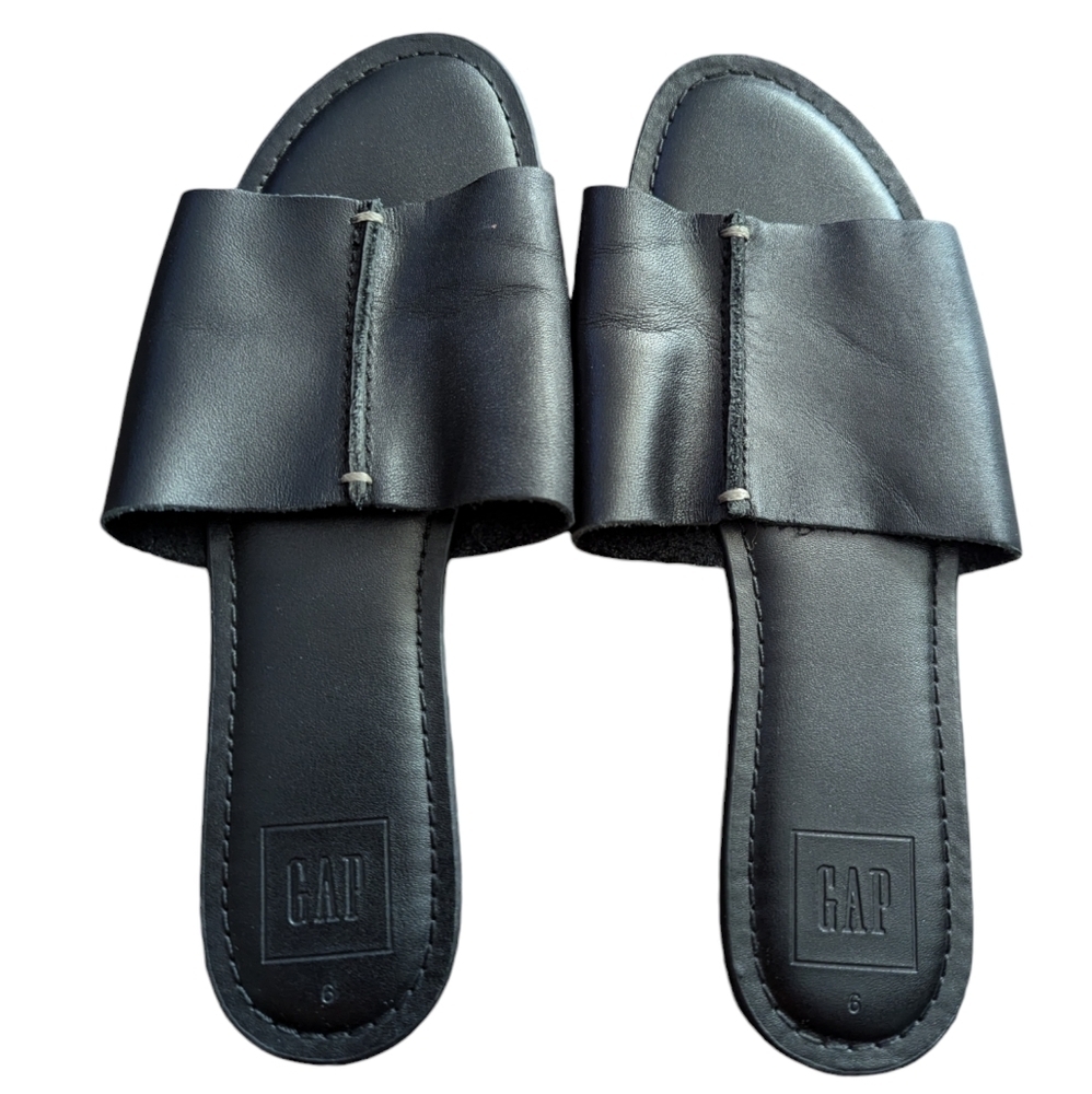 Gap Leather Slides